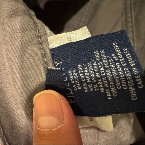 Men's Fidelity Denim 50-11 Havana Twill M6246 Jeans Size 34 Cut #4098A Gray. - Picture 5 of 5